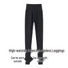 Women's High-Waist Slimming Wool Leggings - Warm, Elastic, Autumn/Winter Style