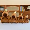 Bee Capybara Plush Toy Cute Cartoon Birthday Gift Girls Kids Adorable Dolls