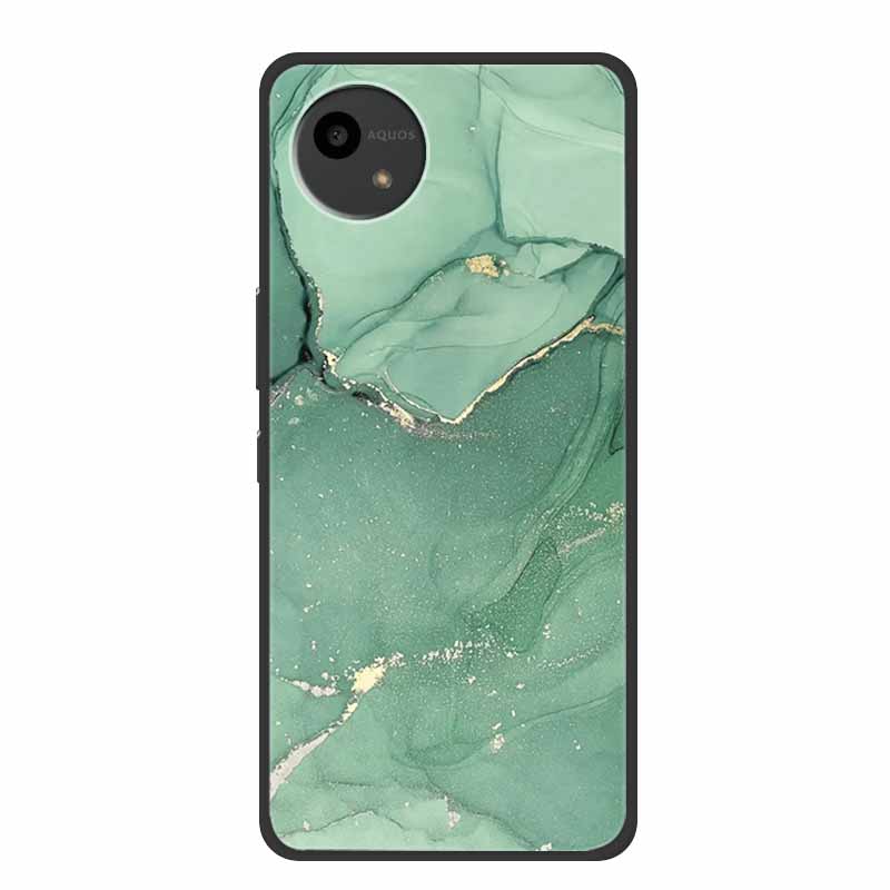 Case For SHARP AQUOS WISH4 Marble TPU Soft Silicone Back Cover SharpSmartphones SH-52E Phone Cases Protector Mica Painted Capa