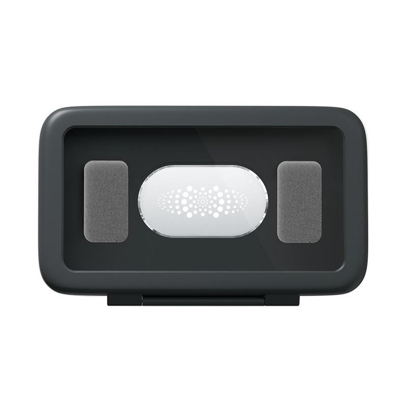 

Waterproof Wall-Mounted Phone Case: No-Drill, Adjustable, Anti-Fog Touchscreen for Bathroom Toilets чёрный