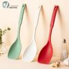 Heat-Resistant Non-Slip Silicone Spatula Spoon for Baby Food and Daily Kitchen Use