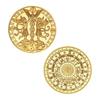 Set of 12 Zodiac Coins, Zodiac Commemorative Coins, Leo Sun God Lucky Coins, Birthday Gifts