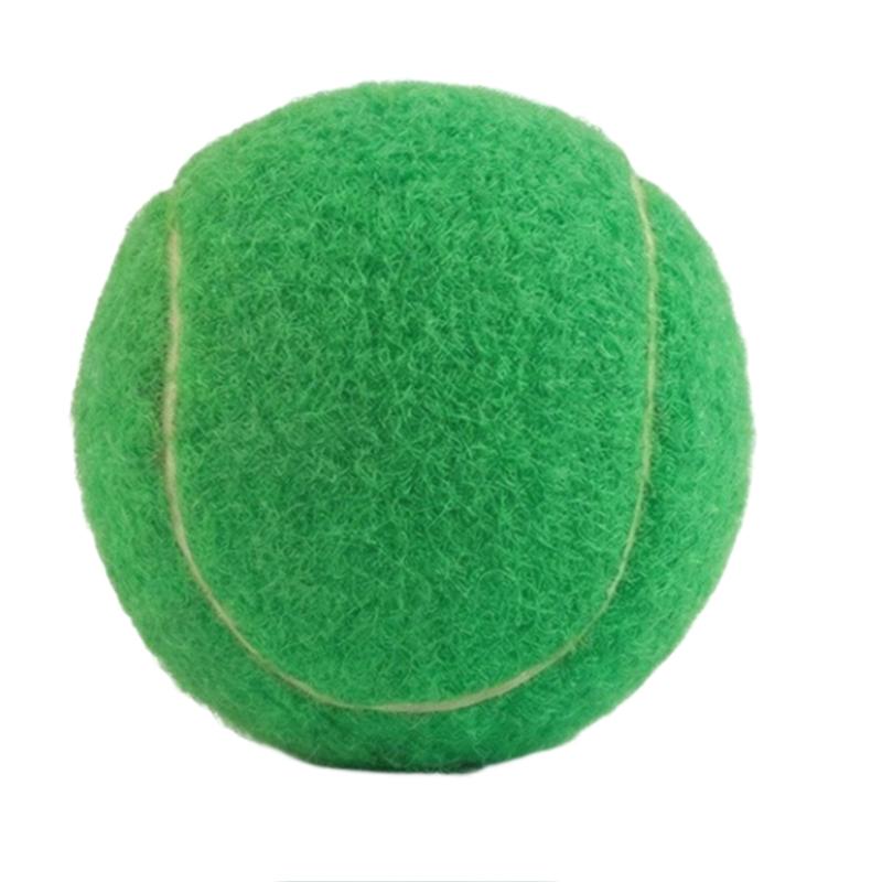 Прочный Резиновый Теннисный Мяч Игрушка для Собак, Пищащая Прыгучая Игрушка-Грызун для Щенка, Интерактивная Игрушка для Апортировки для Маленьких Средних Больших Собак зелёный