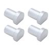 4 Pcs Bench Dogs 19mm Diameter Workbench Peg Aluminum Alloy High Strength Woodworking Desktop Stop