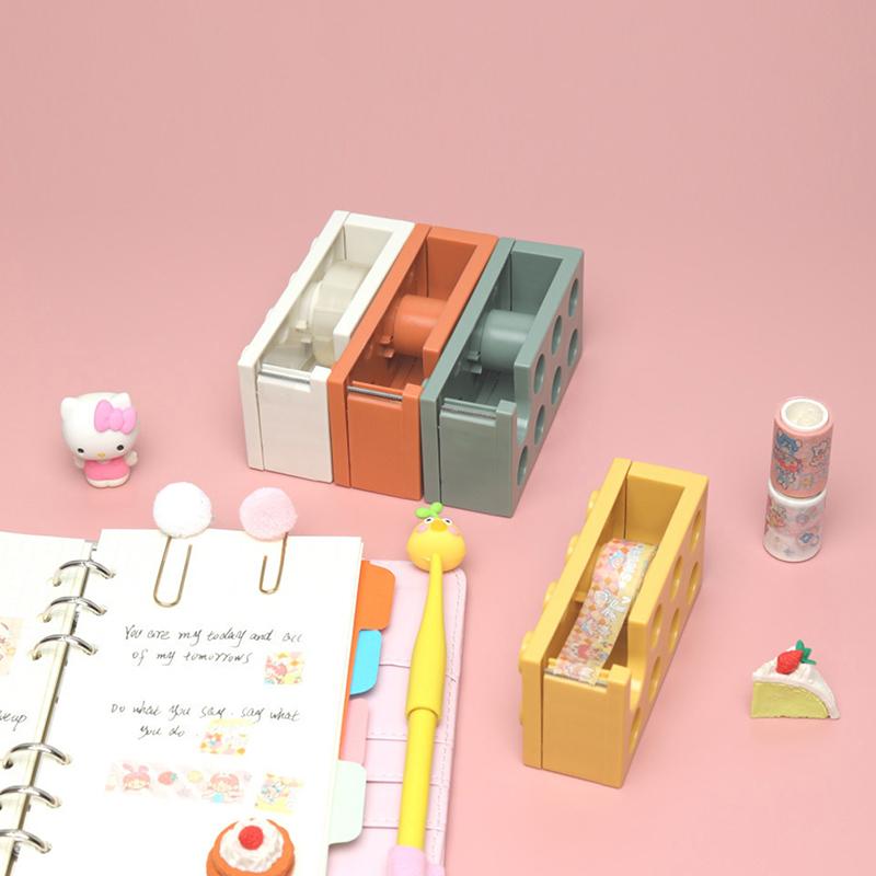 Praktyczny, trwały dozownik taśmy do samodzielnego montażu Bezpieczny prostokątny dozownik taśmy