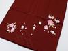 [Hanamichi] Women's Hakama, Cherry Blossom Embroidery, Skirt Type, Single Item, M-LL Sizes, hs-104 (LL Size, 11. Burgundy)