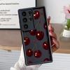 Stylish Cherry Pattern Case for Samsung Galaxy S21 S20FE S24 Plus S23 FE S25 Ultra S24Ultra S22 S25 Edge Phone Cover