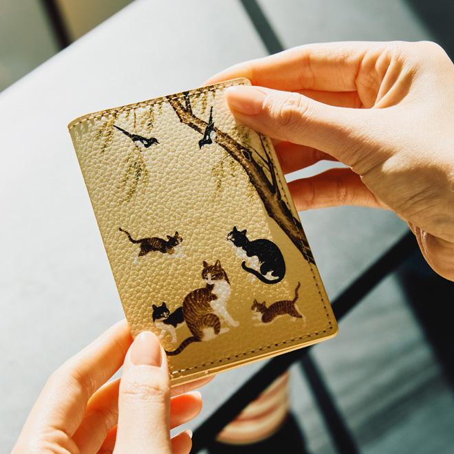 National Museum of Korea Cat Card Wallet