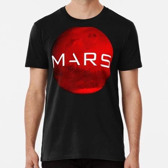 Planet Mars Size S to 5XL Made in the USA T-shirt M