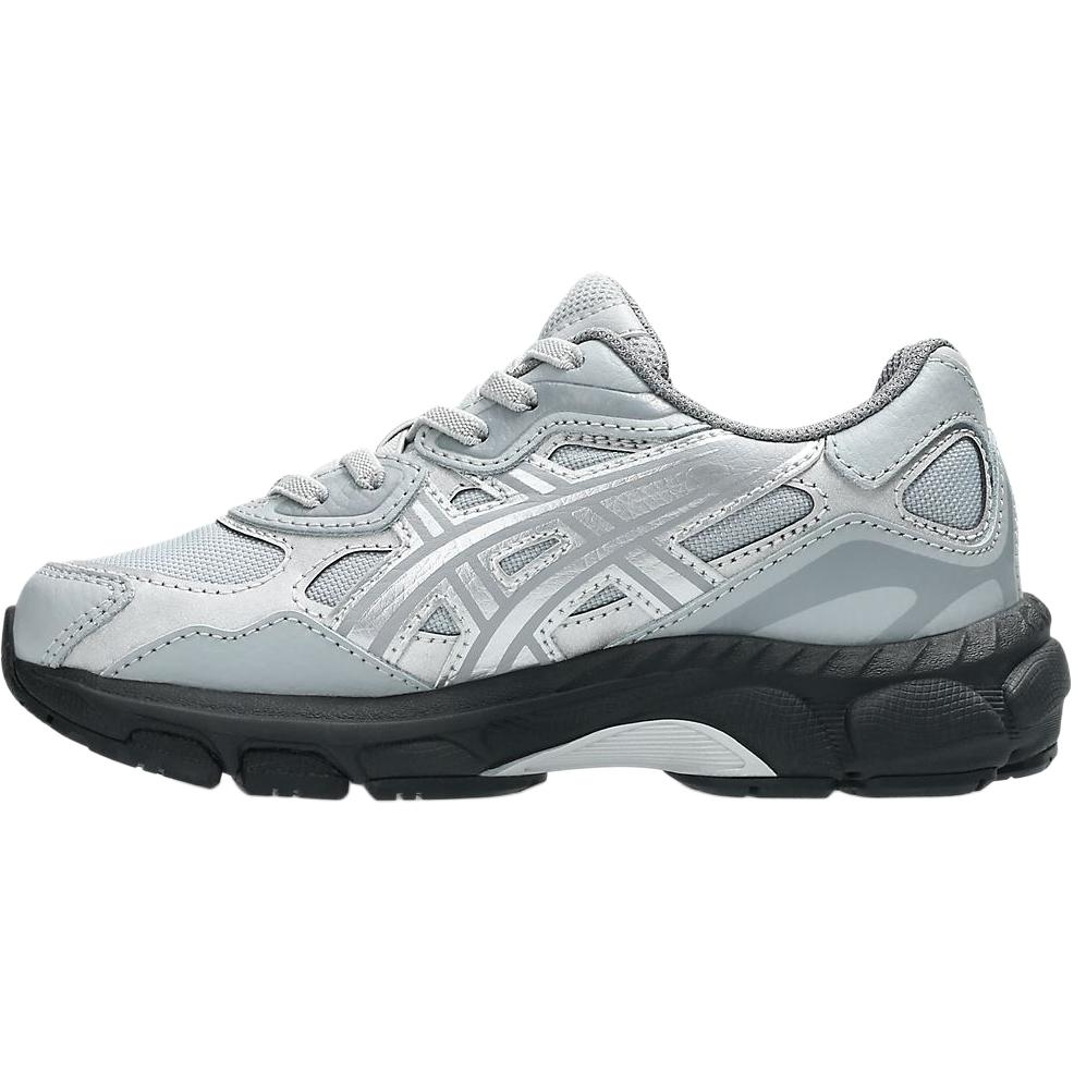 

ASICS GEL NYC Running Shoes Gray Silver Kids 1204A192-020 28.5