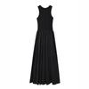 Black Hepburn Style Dress, New Women's Spring Summer French Sleeveless Vest, High-end Suspender Long Dress