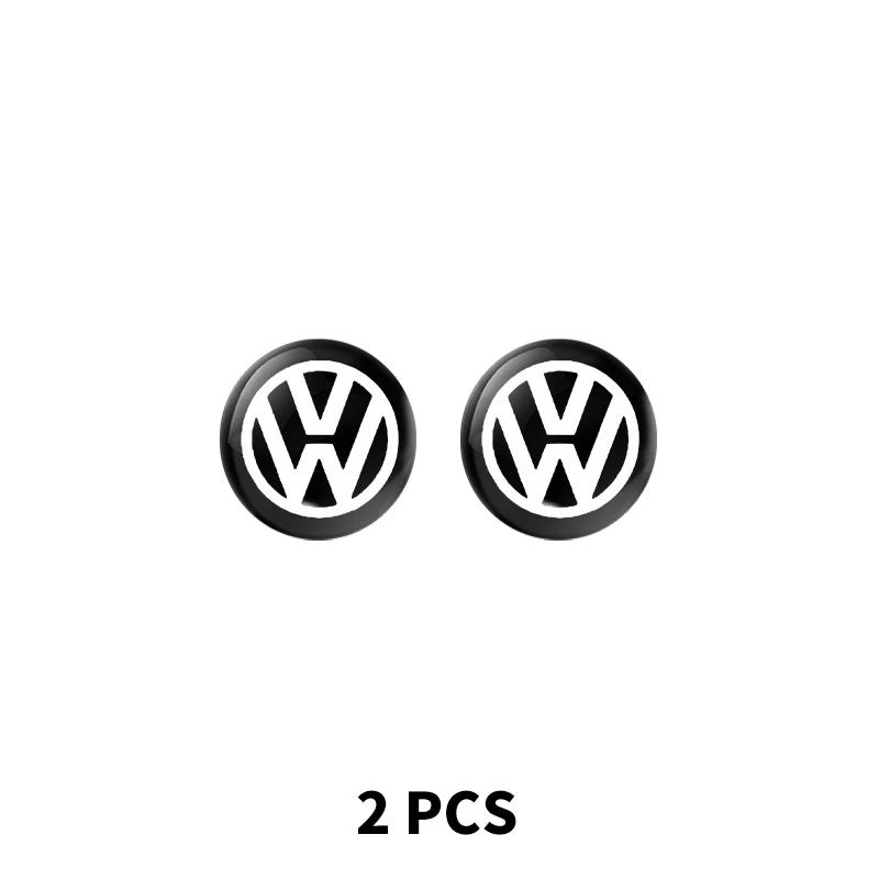 

Для Volkswagen Стикер на брелок нового автомобиля Алюминиевая эмблема Декоративная наклейка Для Volkswagen GTI VW Polo Golf Passat Tiguan Arteon
