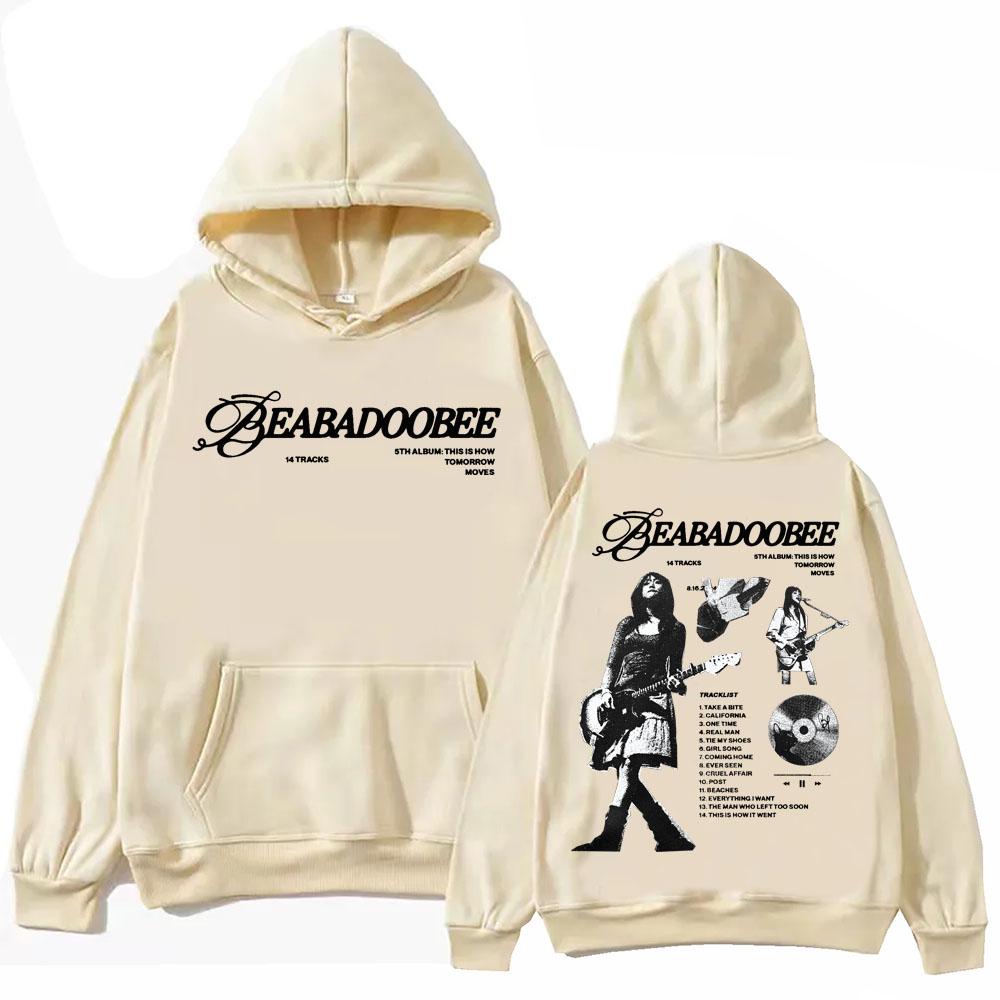 Beabadoobee Tour 2025 Hoodie, Harajuku Hip-hop Fashion for Both Men and Women, Classic Printed   Pullover