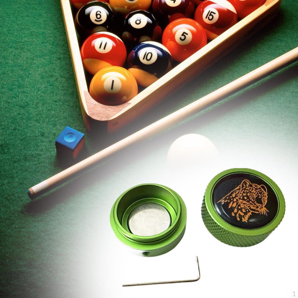 Billiard Chalk Holder Carrying Case for Game Accessories