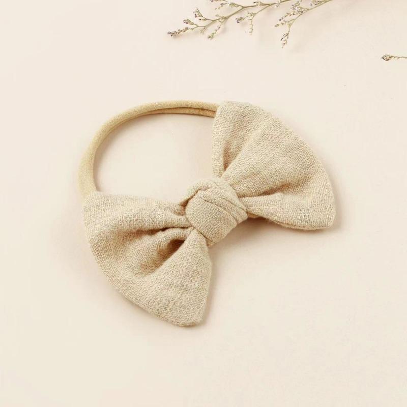Set Cotton Baby Bows Headband Nylon Headbands Hair Bands for Children Girls Soft Hairband Toddler Newborn Hair Accessories