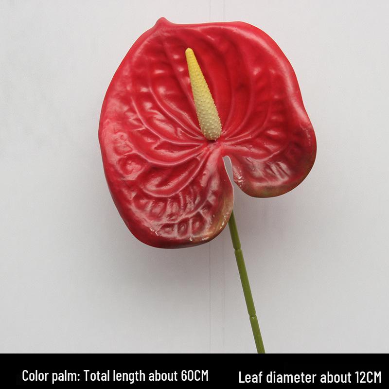 Wine Red Artificial Floral Bouquet - Chinese Wedding & Engagement Ceiling Decoration