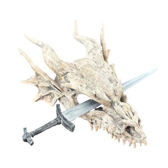 Ručně vyráběná sponka do vlasů s lebkou draka, plastová s hladkým povrchem, retro vlasový doplněk na svatby, narozeniny, večírky, Halloween