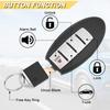 Key Fob for 07-12 Nissan Altima/ 09-14 Maxima / 09-12 Infiniti FX35/ 08-13 G37/ 09-13 FX50/ 14-16 Q60 QX70/ 11-12 G25/ 07-08 G35, KR55WK48903, 2Pcs