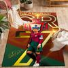 Welcome Cr7 Area Rug Perfect for Dormitory Balcony Foyer Study room Antislip Carpet Anime Office Decor Perfect Gift for Valentine's Wedding Birthday