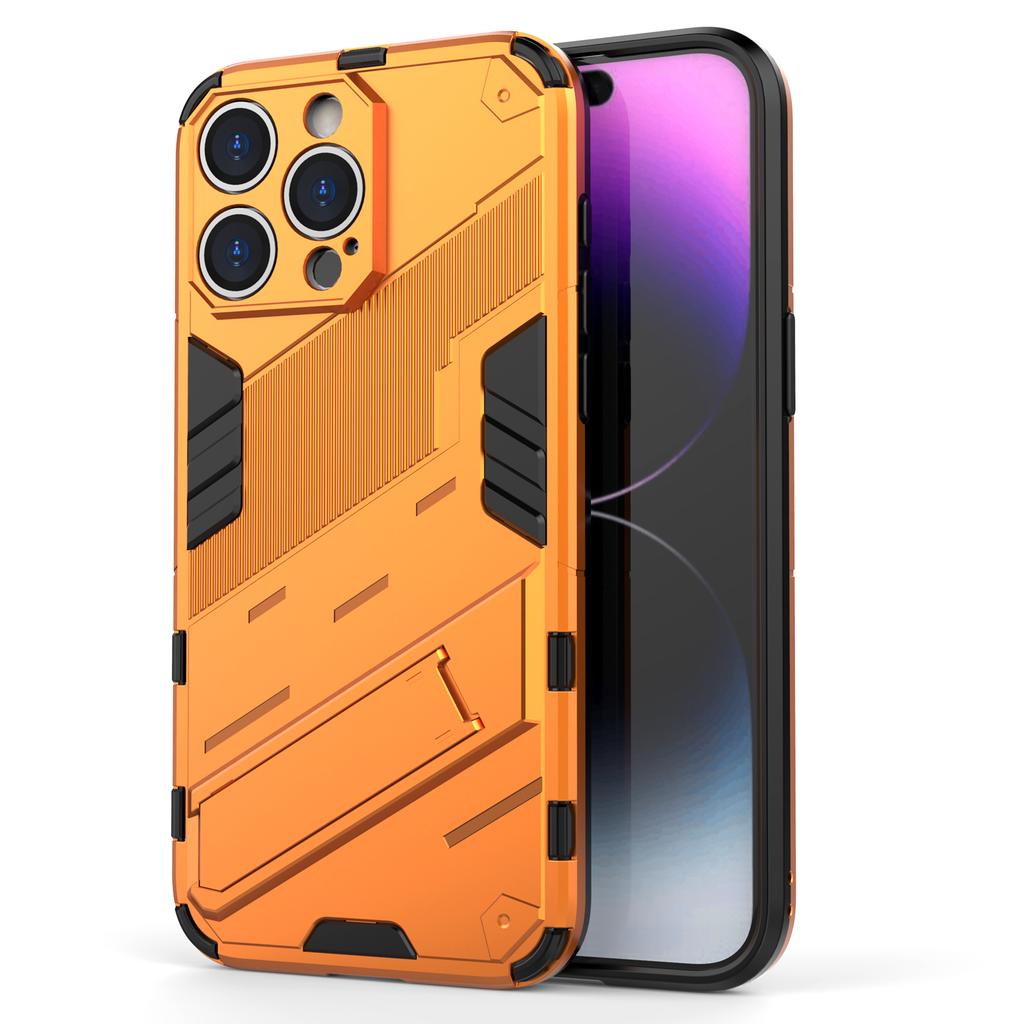 Kickstand Phone Case for iPhone 15 Pro Max,Drop Protection Phone Cover PC+TPU Back Shell