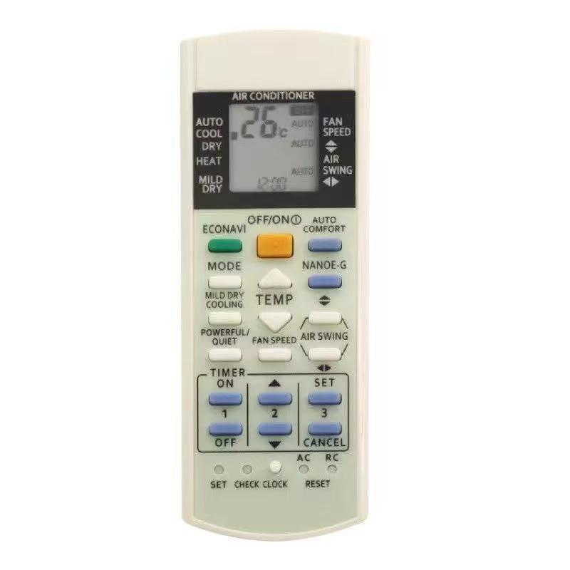 Compatible Panasonic A/C Remote Controls: Models A75C3208, A75C3706, A75C3708 for Cooling & Heating