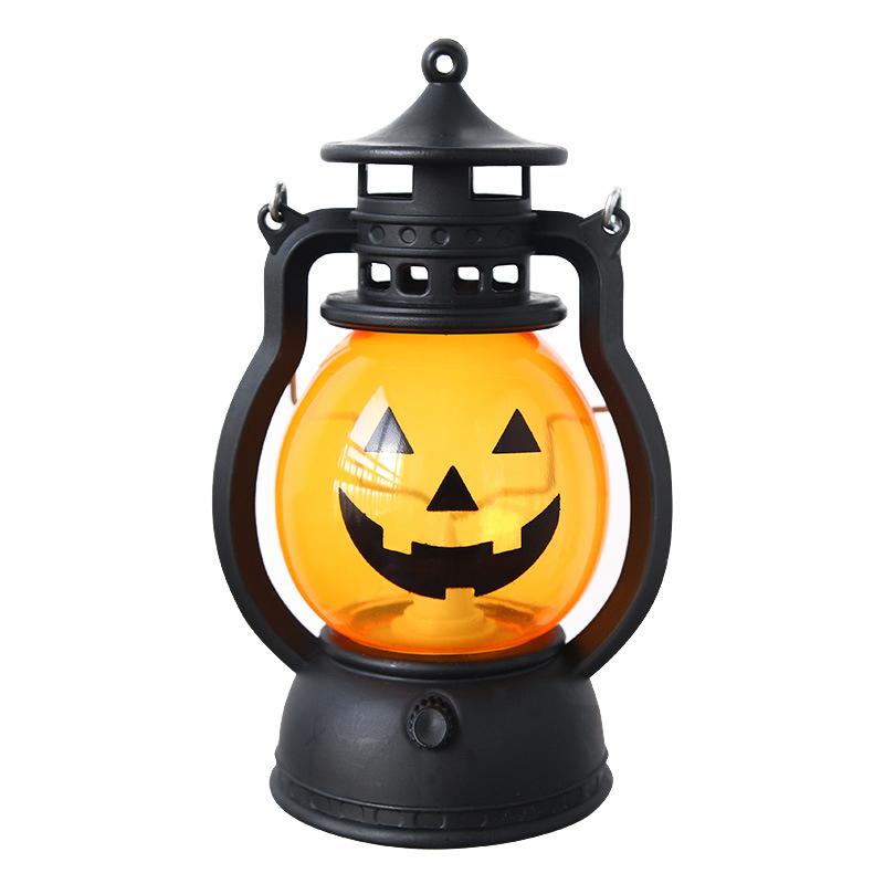 Christmas Lantern Ornament Santa Claus Snowman Elk Night Light Xmas Decorations New Year Gift