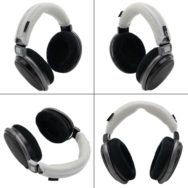 Headband Cover Headphone Beam Protectors for HD650 Headsets Breathable Mesh Fabric Headband Protections