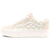 Old Skool Platform 'Woven - Blanc De Blanc' VN0A5KX99GY