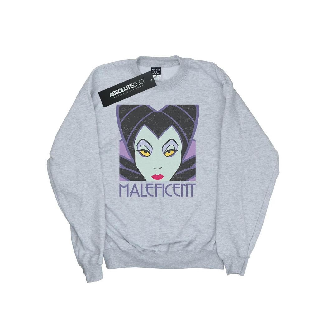 Disney Boys Maleficent Cropped Head Sweatshirt
