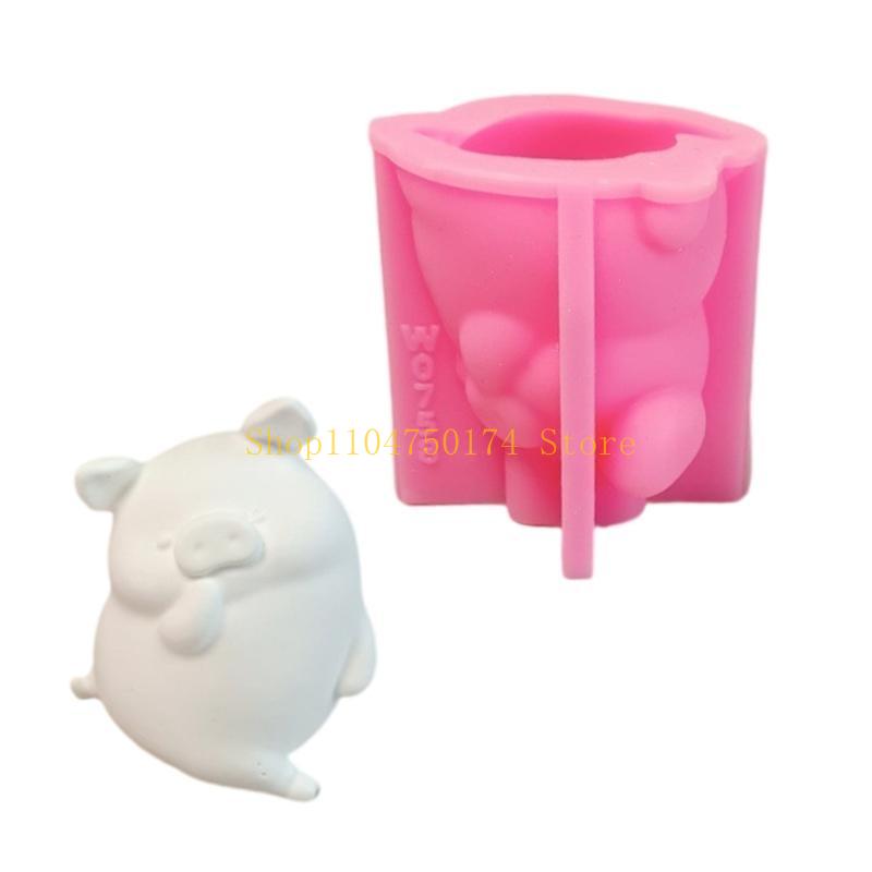 Silicone Molds Shy Pig Molds Plasters Molds Casting Molds Ornament Molds Epoxy Resin Molds Baking Molds Top Sale