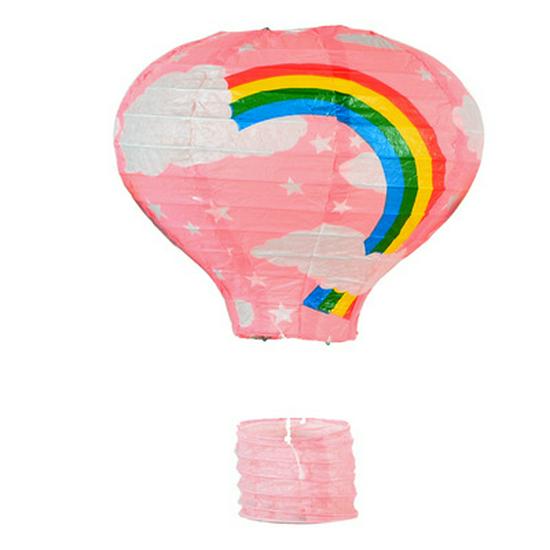 Children's Cartoon Hot Air Balloon Paper Lantern for Weddings and Kindergarten Decorations