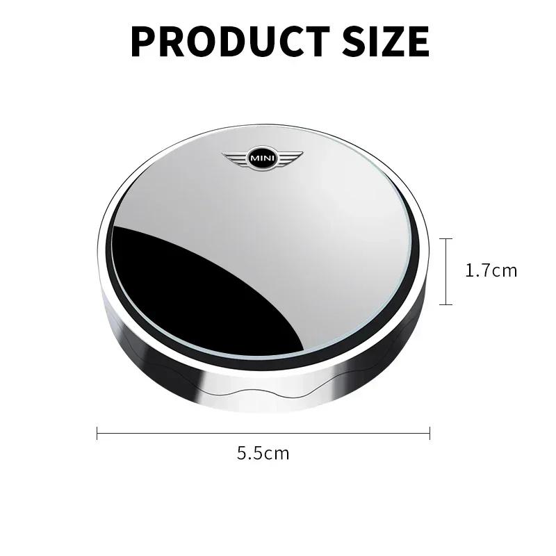 2025 HotE90 For BMW MINI For BMW Round Frame Blind Spot Mirrors Car Auxiliary Rearview Mirror Wide-angle 360° For BMW Mini One S