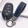 Pokrowiec na Kluczyk do SsangYong Korando Actyon Kyron Rexton Tivoli Musso Torres Rodius Stavic z Brelokiem Akcesorium Ochronne Ochrona Kluczyka