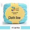 Hilo de Lana Grueso de Alta Elasticidad para Ganchillo, Tejido, Zapatillas DIY y Manualidades