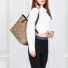 New COACH City Canvas With Leather Tote Bag Shopping Bag Handbag Shoulder Bag Women's Khaki Bee Print Patch C8590-IME7V