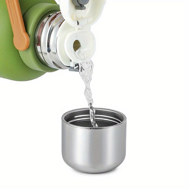 Stainless Steel Insulated Water Bottle Portable Large Capacity Vacuum Water Bottle For Office Camping Cycling