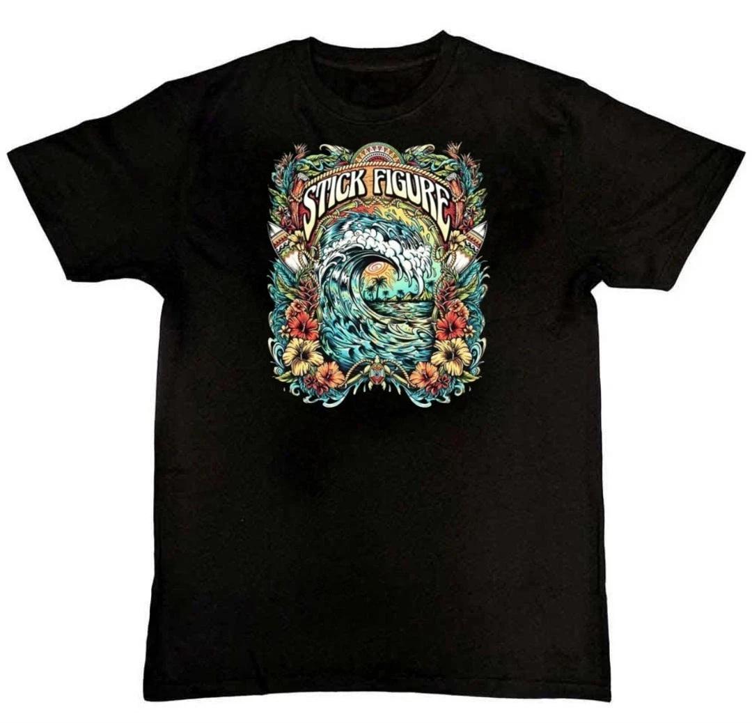 

Vintage Stick Figure Concert Graphic Mens Unisex T-Shirt L