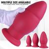 Large Anal Plug Set - Soft Silicone Trainer Kit with Tapered Tip for Easy Insertion, Men & Women, Beginner To Advanced, BDSM Fetish