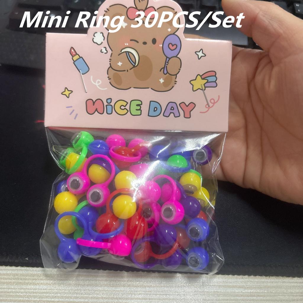 Komik Titreyen Göz Küresi Parmak Kuklası Plastik Yüzükler Çocuklar İçin Parti Hediyelikleri Şakalar Oyunlar hediyeler doğum günü dekorasyonu