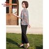 Yuzhaolin Women's Summer Blouse Set for Elderly