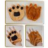 Kid Lion Tail with Lion Ear Headband Nose Gloves Skirt Bowtie Halloween Animal Costume Accessories for Boy Girl Cosplay
