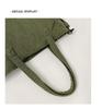 Women's Corduroy Large Capacity Handbag - 2025 Mori Style Retro Versatile Bookbag