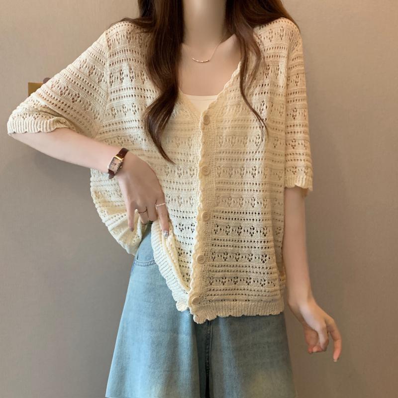 

YYFS женские модные повседневные летние весенние однотонные блузки и рубашки с короткими рукавами и v-образным вырезом с принтом XXXL абрикосовый