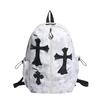 Schoolbag1011 new schoolbag cute ins Japanese simple niche versatile light student large capacity backpack backpack