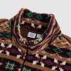 Gap Unisex Fair Isle Jacquard Fleece Stand-Collar Jacket
