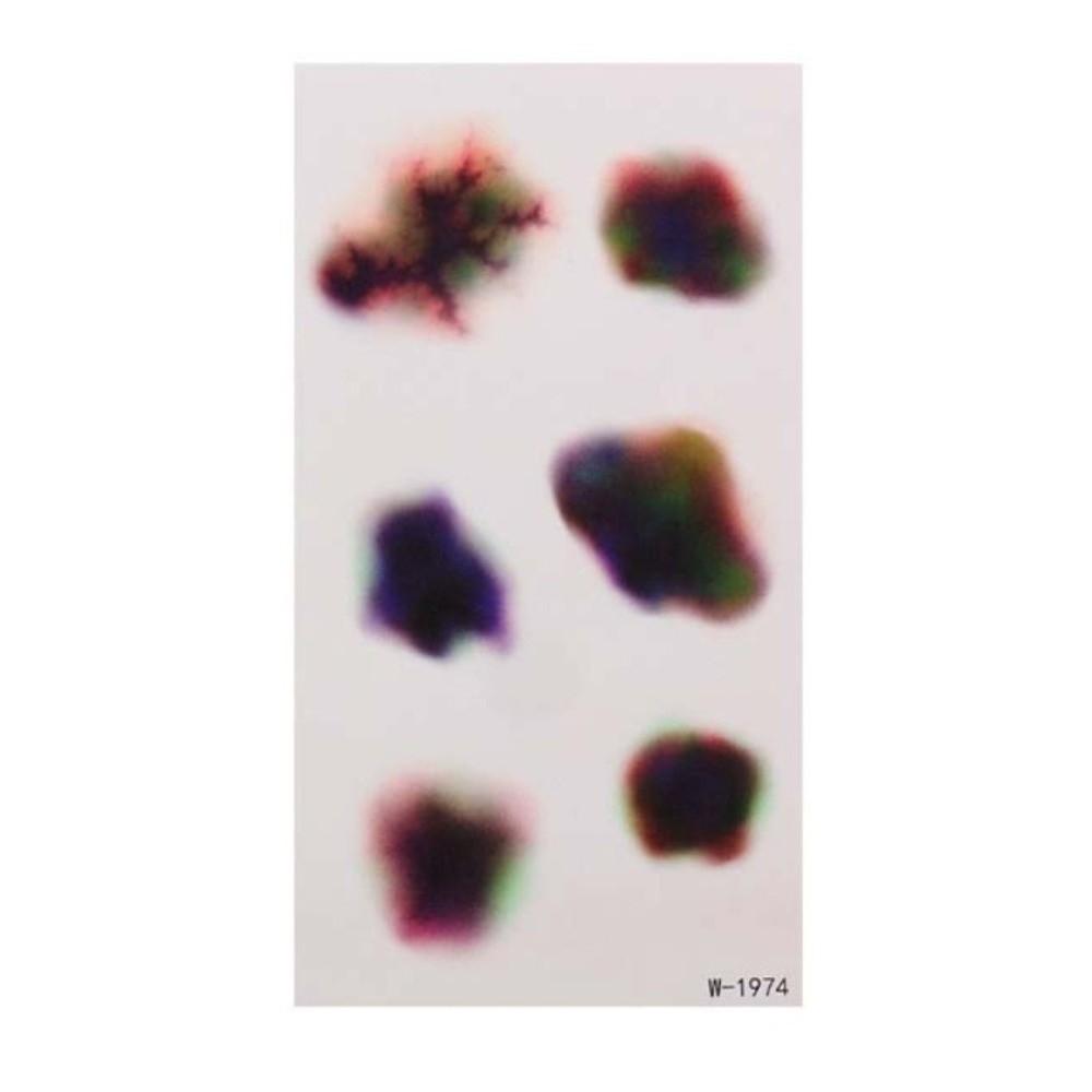 Bloody Makeup Halloween Tattoo Stickers Waterproof Body Art Scar Decals  Haunted House