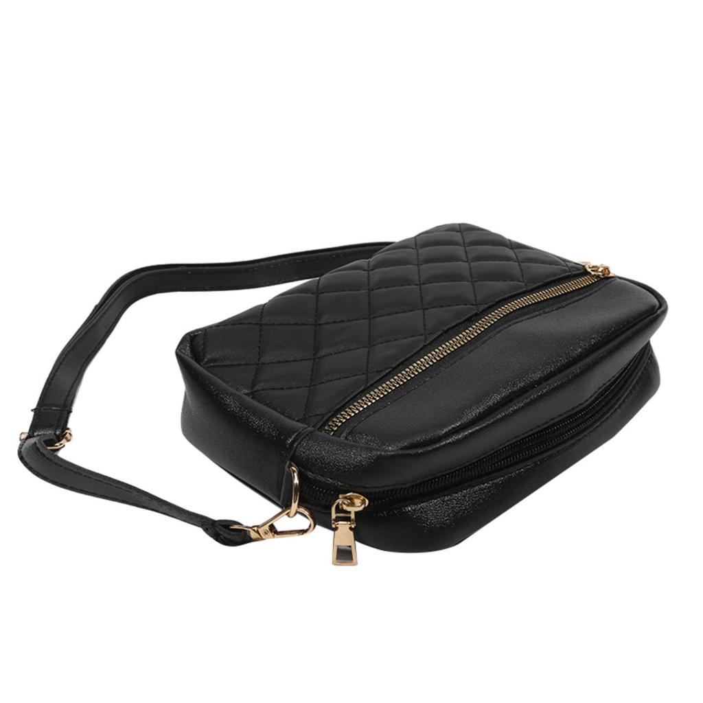 Ladies Exquisite Bags Versatile PU Crossbody Shoulder Bag Small Messenger Bags High Quality Women's Summer Solid Color Handbag