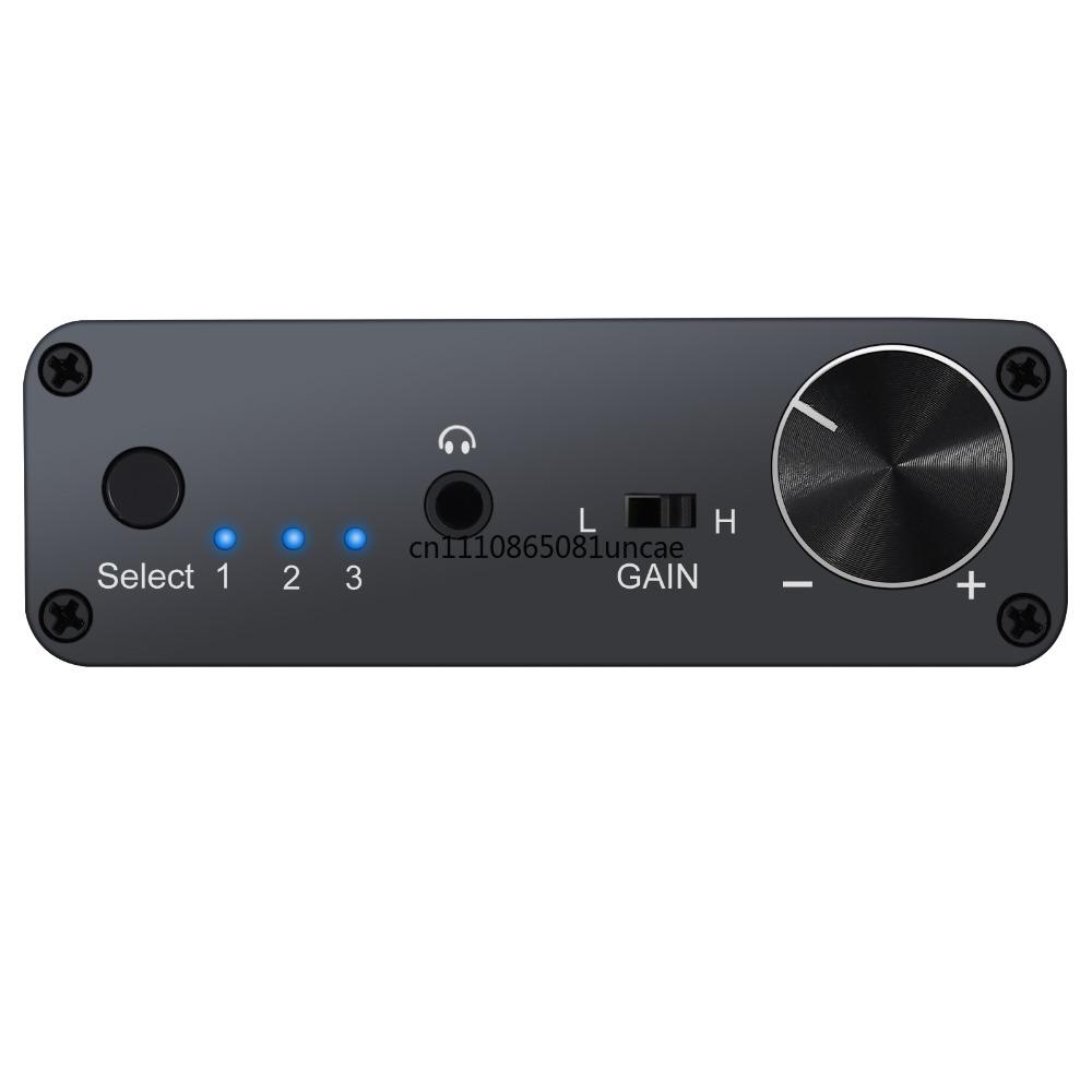 192k Bluetooth-compatible DAC Converter with Headphone Amp Digital To Analog Converter 3.5mm Audio Adapter Support AAC HomeAudio