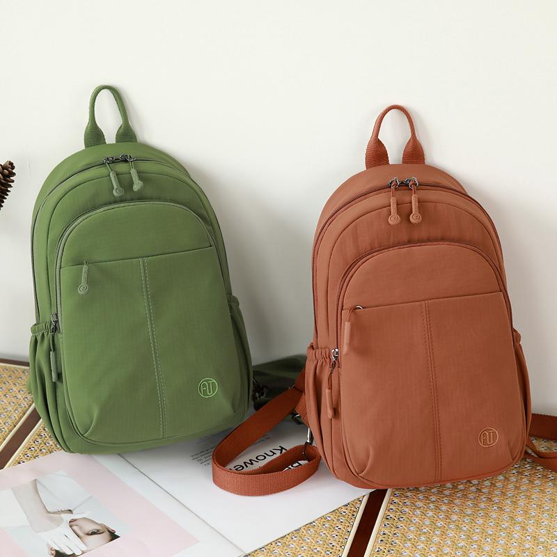 Large Capacity Backpack Women's Travel Bag Multi-Layer Student Schoolbag Multifunctional Chest Bag