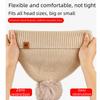 3Pcs/Set Thicken Knit Beanie Snood Set Plush Lining Touchscreen Gloves  for Men Women